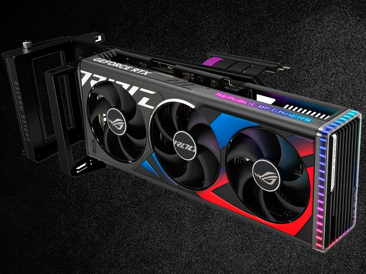 suporte para placa de video na vertical